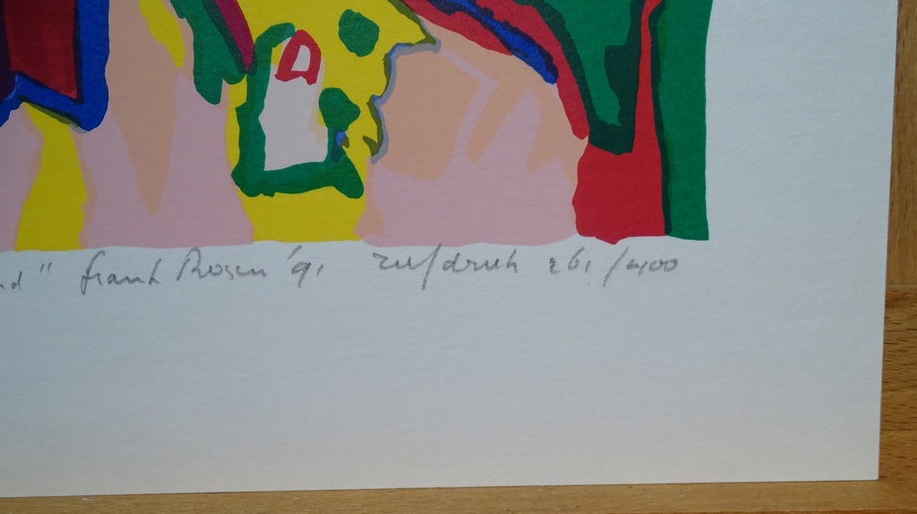 Frank Rosen - Frank Rosen -- Zeefdruk -- Het kind kopen? Bied vanaf 1!