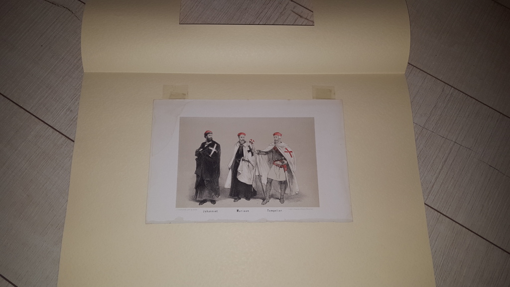 Charles Rochussen (1814-1894) - kleurenlitho - Johanniet, Mariaan en Tempelier kopen? Bied vanaf 19!