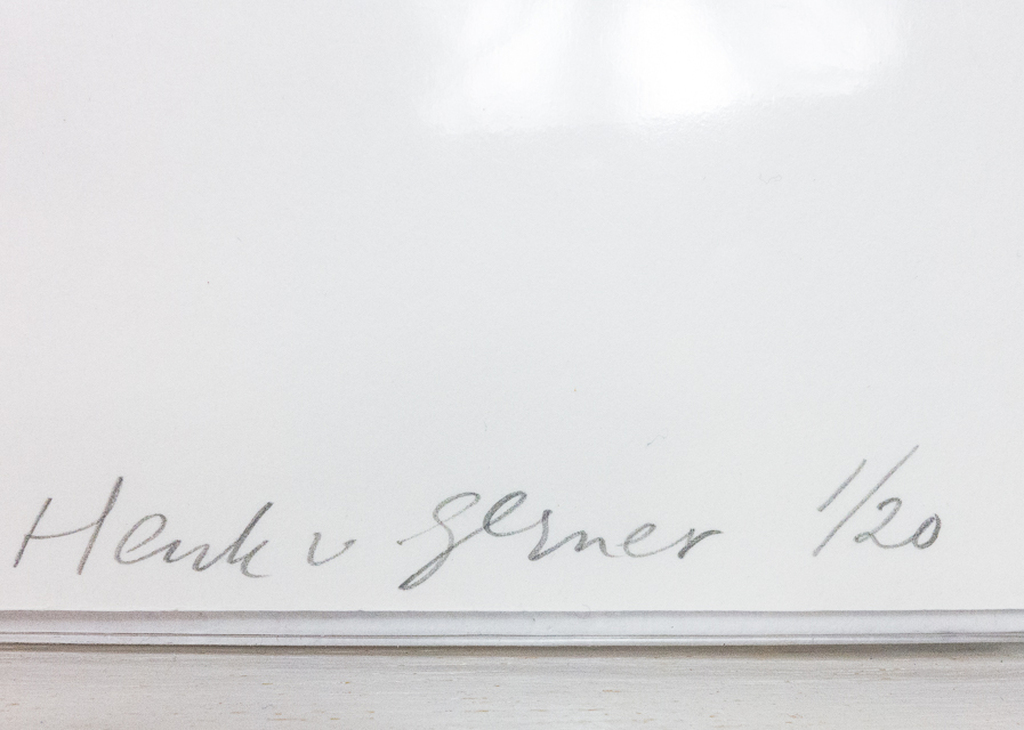 Henk van Gerner, zeefdruk, zonder titel kopen? Bied vanaf 20!