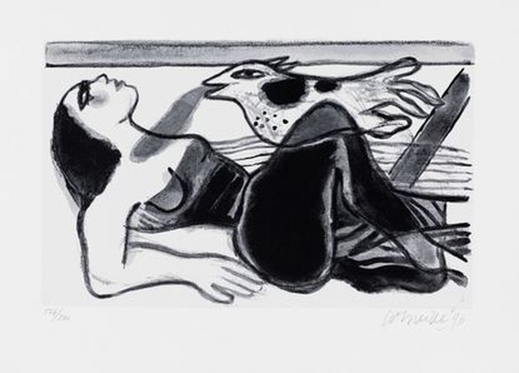 Corneille: Zeefdruk, L'amour au jour le jour 6 verkocht voor € 90!