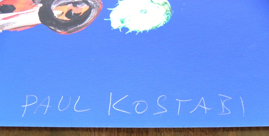 Paul Indrek Kostabi - Giclee - Acrisia (blue) - 2014 kopen? Bied vanaf 75!