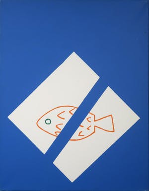 Michiel Molenaar - Michiel Paravas: Acryl op doek, Zonder titel kopen? Bied vanaf 50!