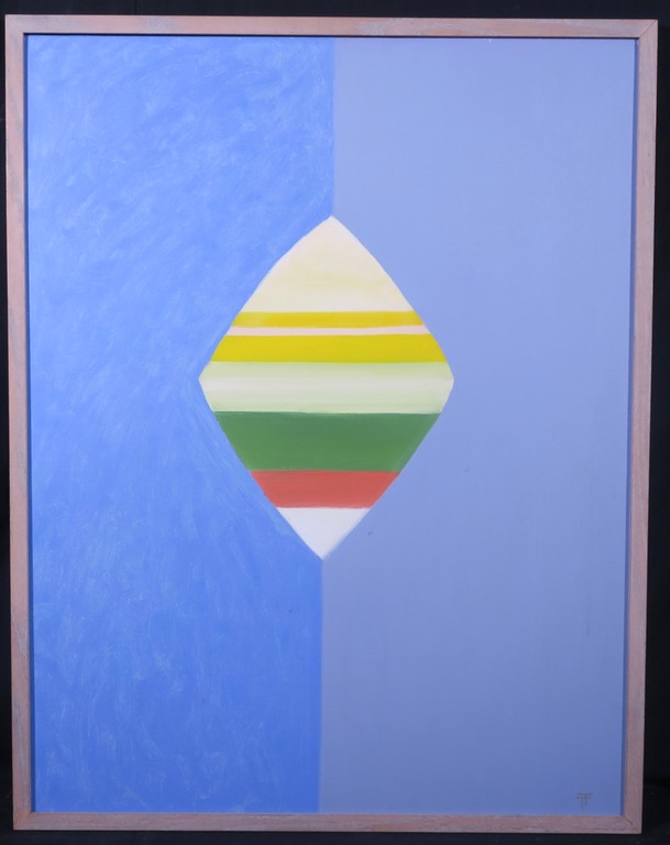 Trees Dohmen-Ferket: Acryl op doek, Filosofie van de vrijheid - Ingelijst kopen? Bied vanaf 1!