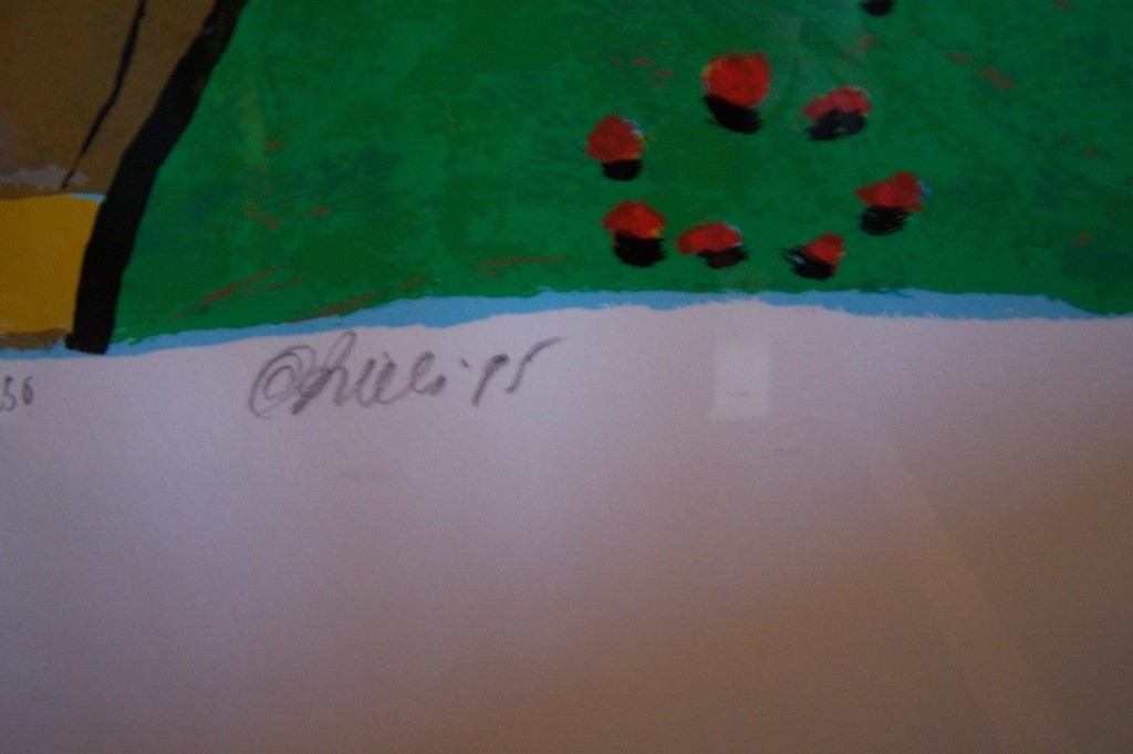 Clemens Briels,  Herfst in Limburg,  zeefdruk kopen? Bied vanaf 40!