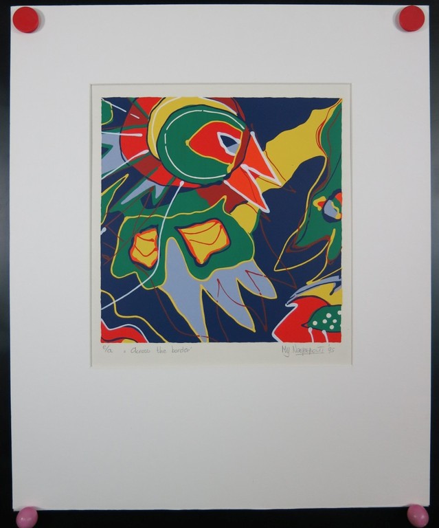 Marianne Naerebout: Zeefdruk, Across the border kopen? Bied vanaf 30!