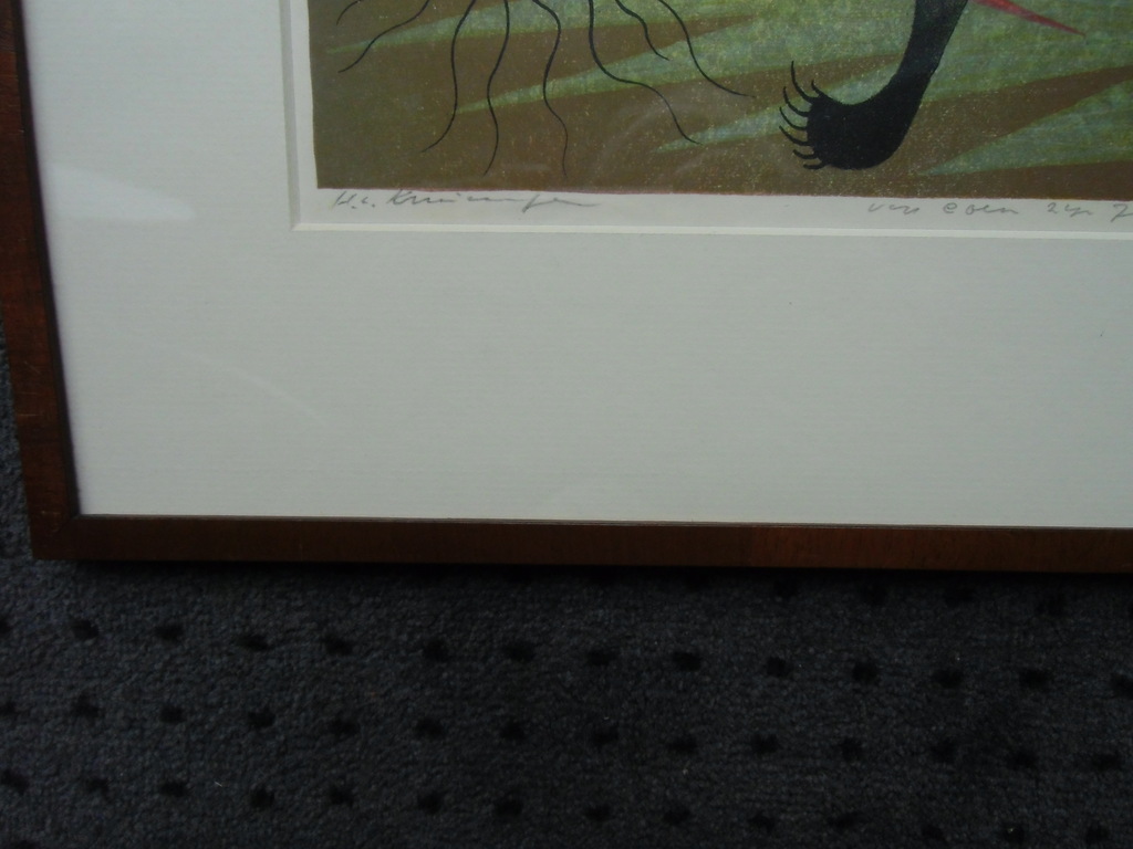 ZWEVENDE VERSCHIJNINGEN / LITHO VAN HARRY VAN KRUININGEN kopen? Bied vanaf 55!