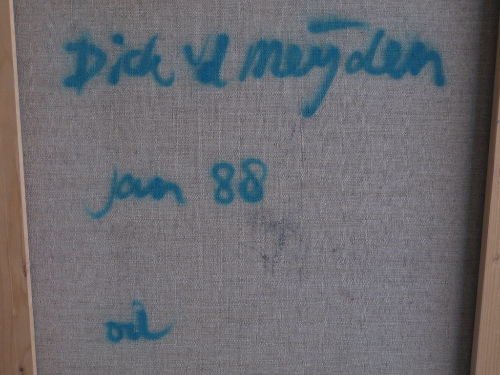 Dick van der Meijden : Airbrush – Mijn geliefde - gesigneerd & ingelijst – 1988  kopen? Bied vanaf 1!