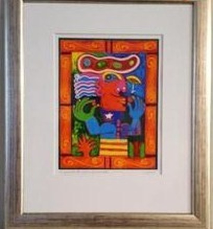 Clemens Briels, bijzonder zeldzame kleurenzeefdruk ''El Emparador...'' (NIEUW) kopen? Bied vanaf 175!