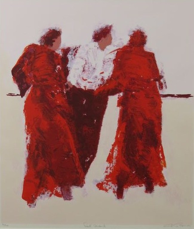 Wil Willemsen, zeefdruk: Look Around kopen? Bied vanaf 50!