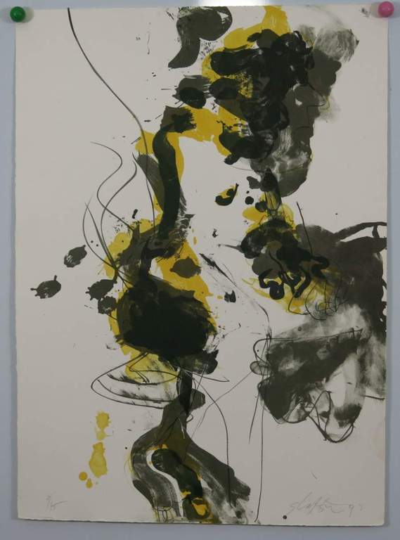 Ger Lataster: Kleurenlitho. De Stem kopen? Bied vanaf 100!