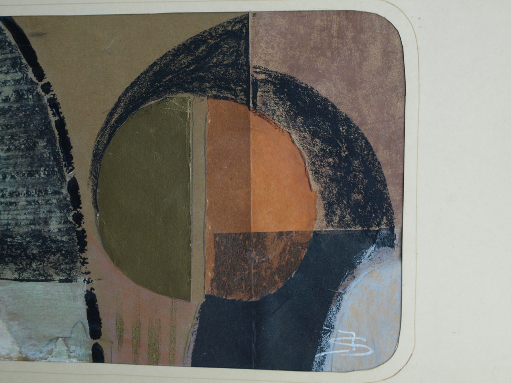 Josje Smit : Gemengde techniek , Abstract 1 – gesigneerd – ca 1970 kopen? Bied vanaf 1!