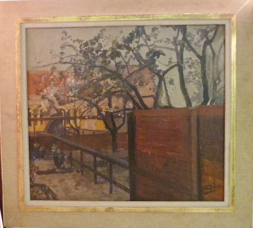 Henri Frederic Boot olieverf op doek "Spaarndam" 1904 kopen? Bied vanaf 250!