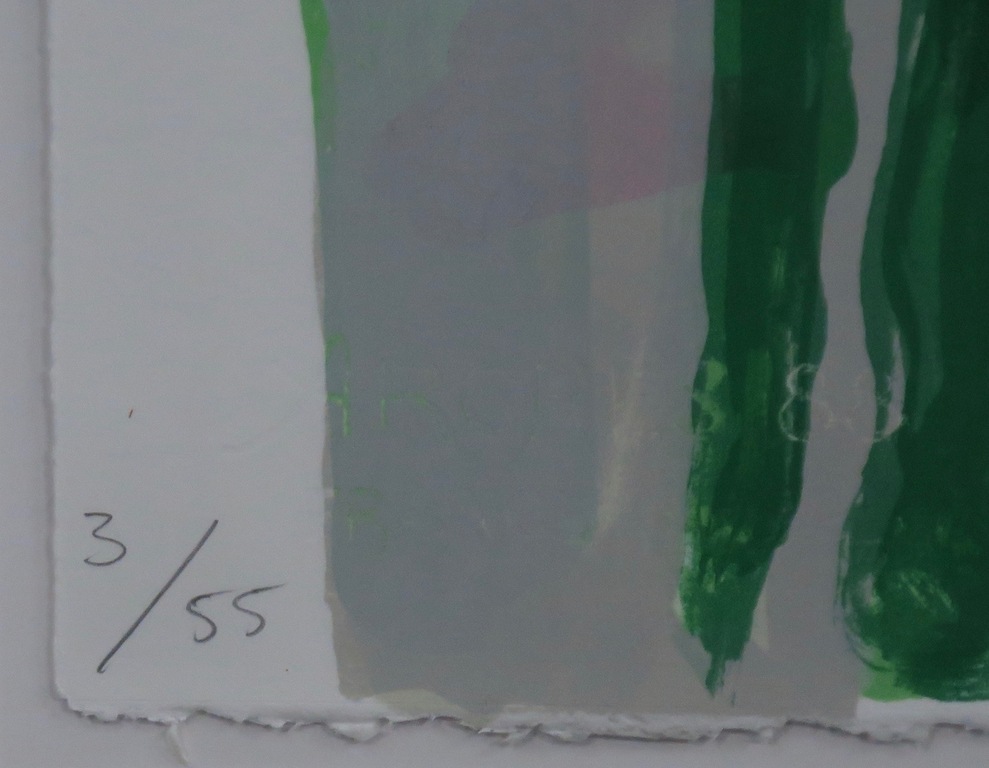 Cees Dolk: Zeefdruk, Figurenplan 3 -Ingelijst kopen? Bied vanaf 40!