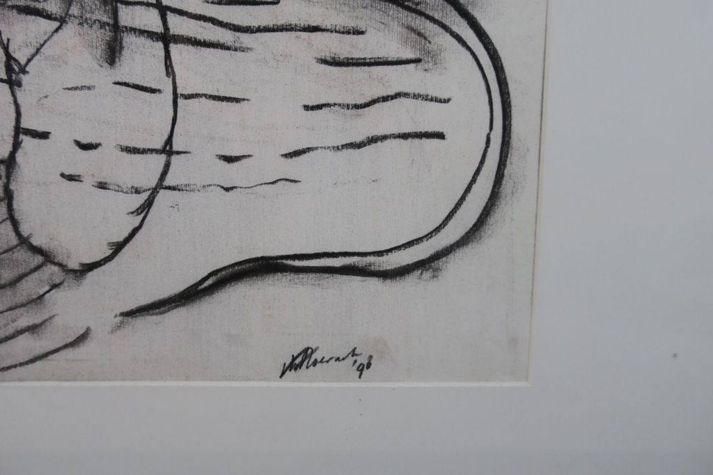 Vittorio Roerade: Tekening, The fool - Ingelijst (groot) kopen? Bied vanaf 100!