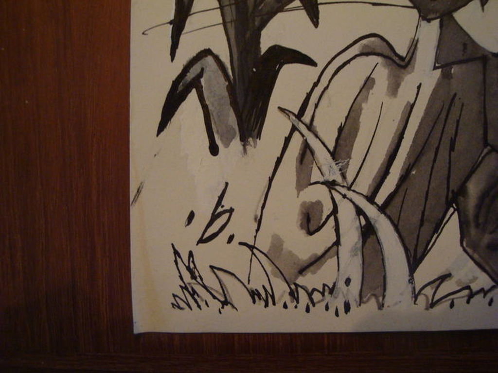 CHARLES BOOST originele tekening kopen? Bied vanaf 60!