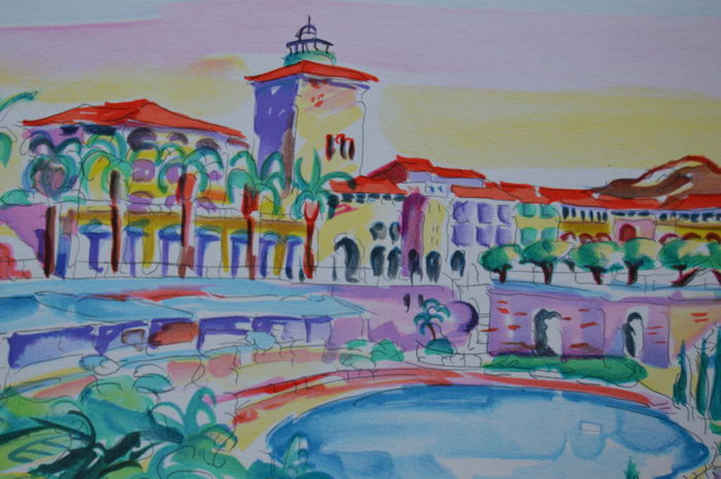 Oliver Zlatku - 2 litho's: 'Nice et Antibes' - E.A. kopen? Bied vanaf 1!