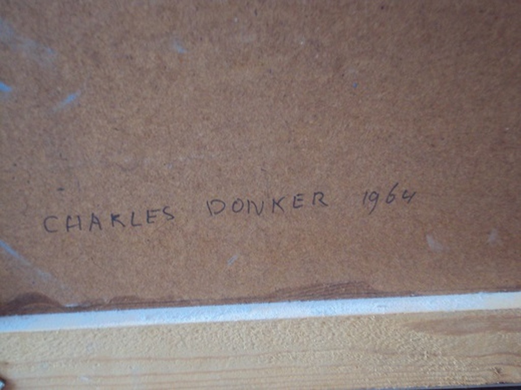 Charles Donker, olieverf, zeegezicht kopen? Bied vanaf 300!