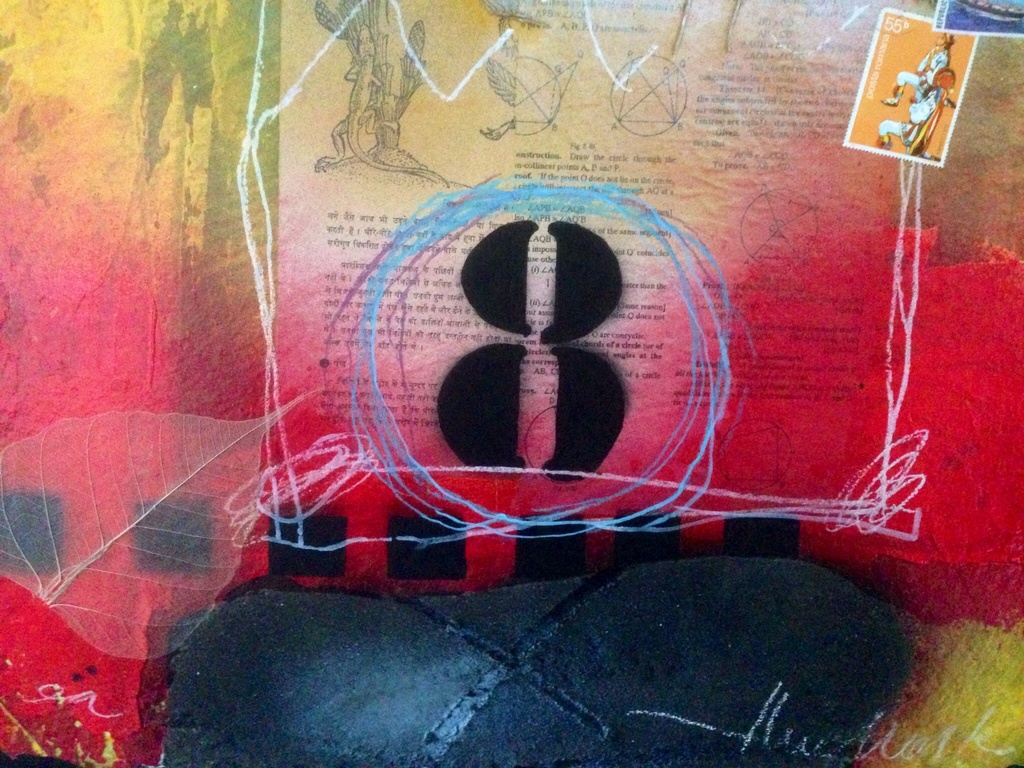 Theo koster , gemengde techniek op linnen , titel traces 4 kopen? Bied vanaf 1!