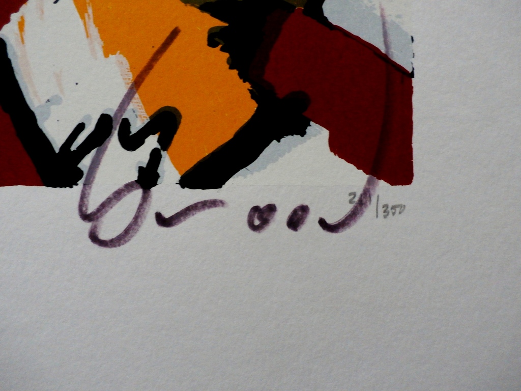 Herman Brood - zeefdruk: Moeder en kind kopen? Bied vanaf 175!