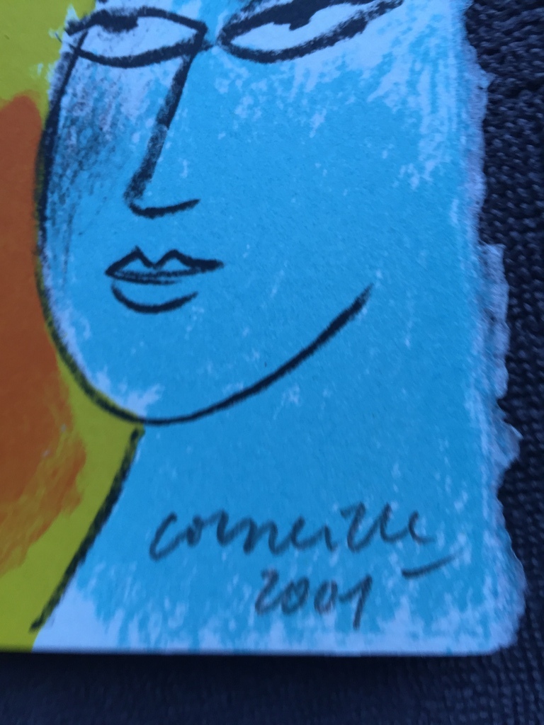 CORNEILLE zeefdruk/Litho 2002  kerstkaart kopen? Bied vanaf 35!