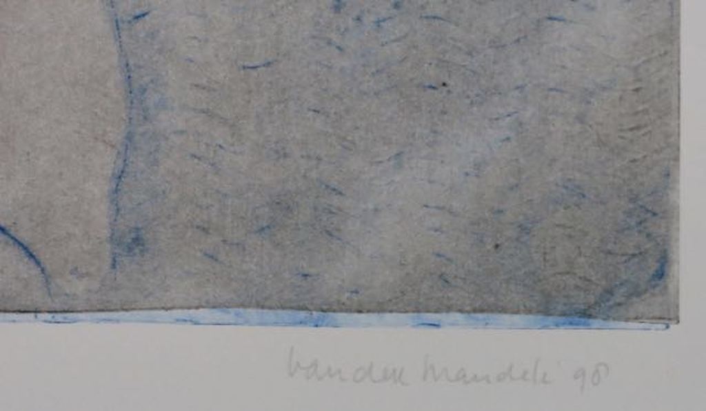 Anneke van der Mandele: Ets en aquatint, Footsteps kopen? Bied vanaf 1!