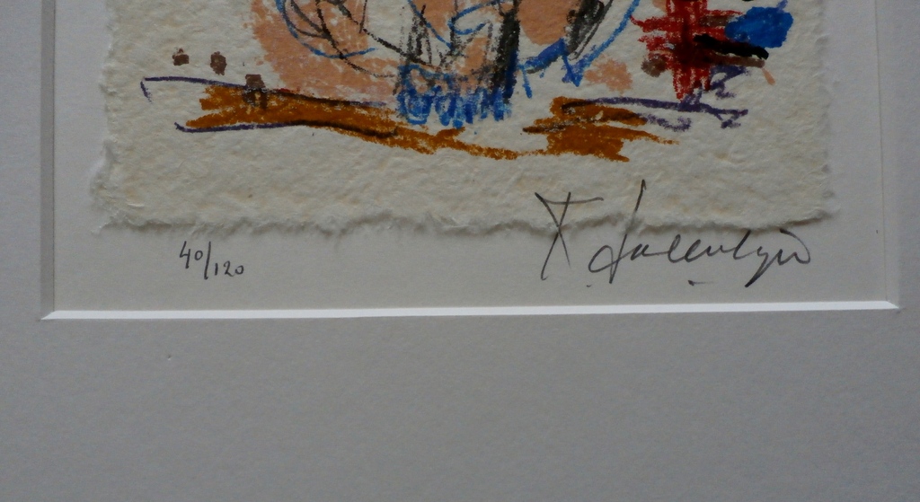 Kees Salentijn - litho: Uil kopen? Bied vanaf 55!