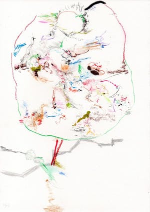 Paul Louis Van Den Bergh - Gemengde Techniek - "Groeier" - Gesigneerd - 2016 kopen? Bied vanaf 30!