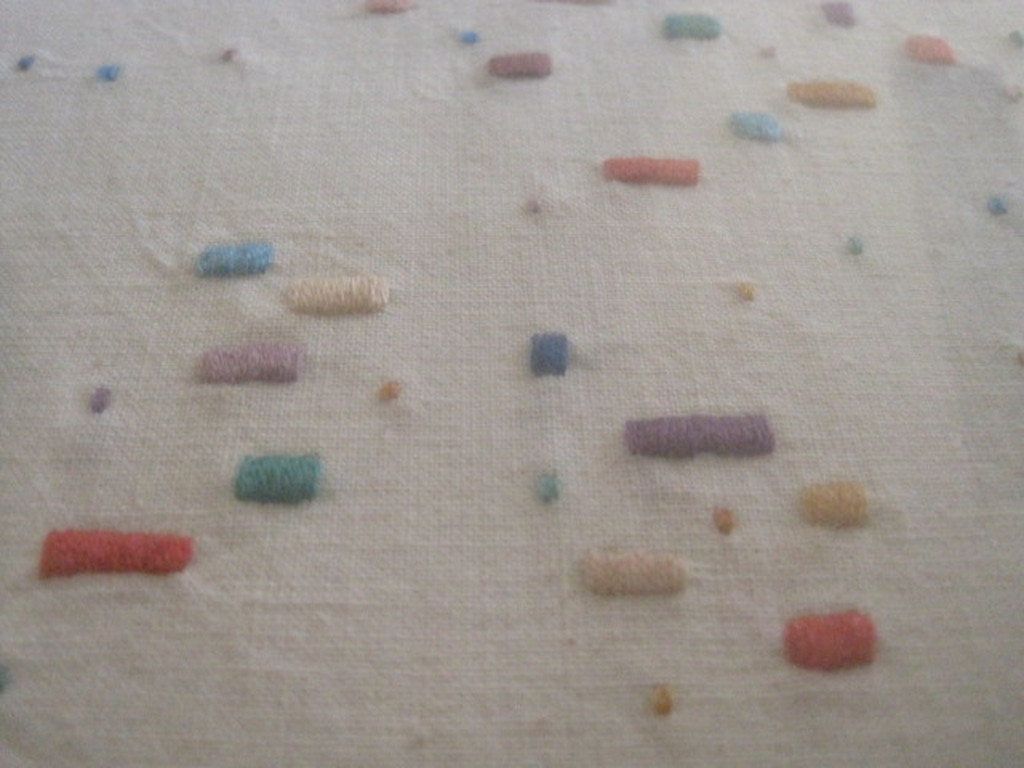 uniek relief borduurwerk op textiel "compositie" van Helene Briels (1954 -)  kopen? Bied vanaf 1!