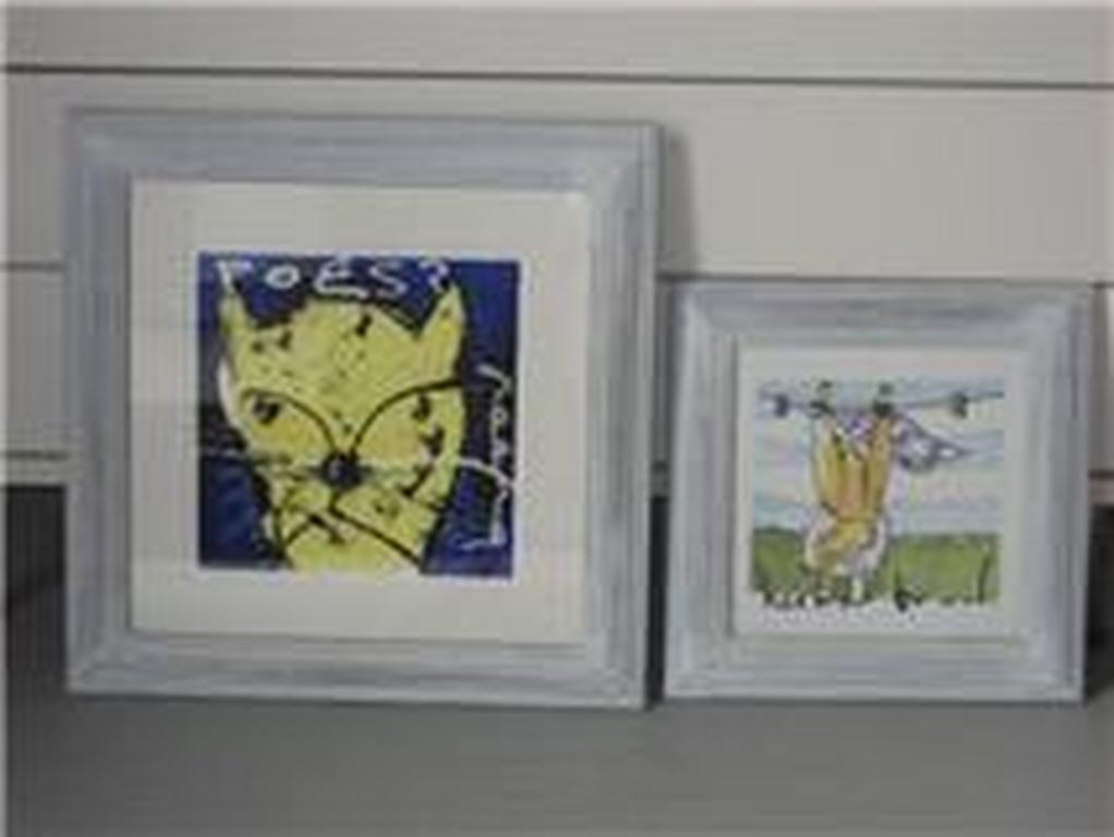 "Poes" en "Was ophangen" verkocht voor € 50!