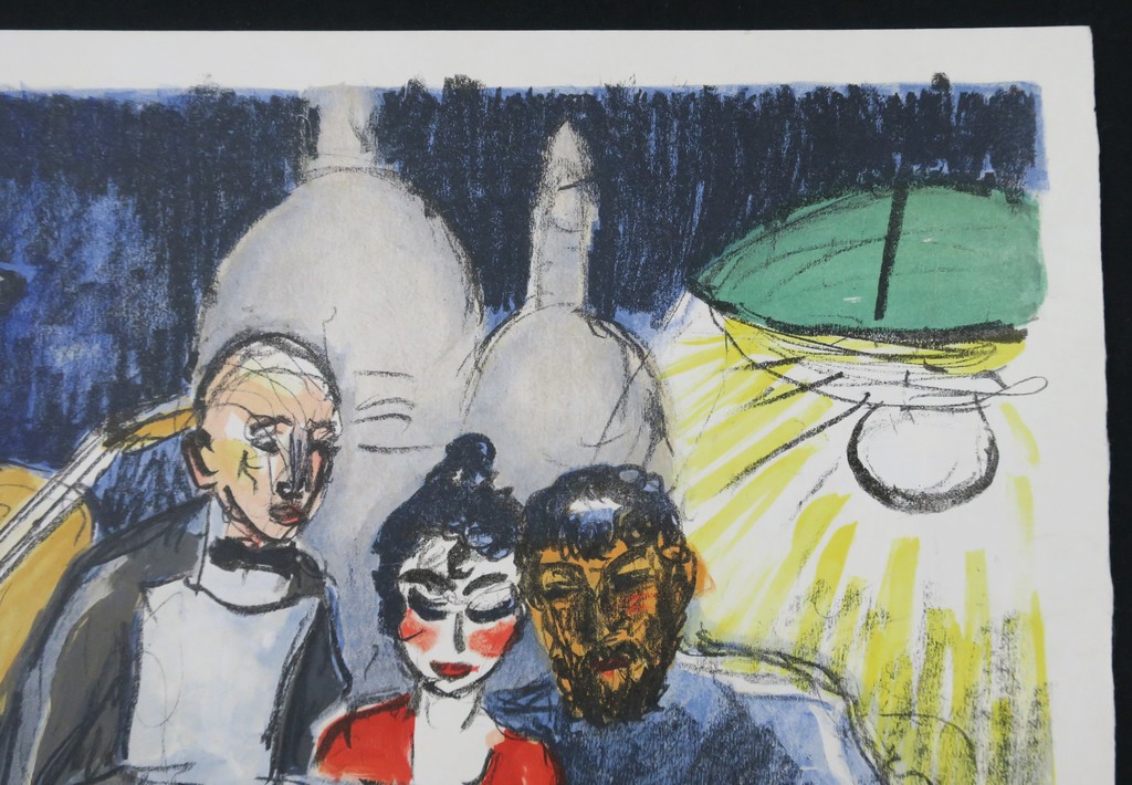 Kees van Dongen: Litho op papier Velin. Montmartre 1900, Regards sur Paris kopen? Bied vanaf 600!