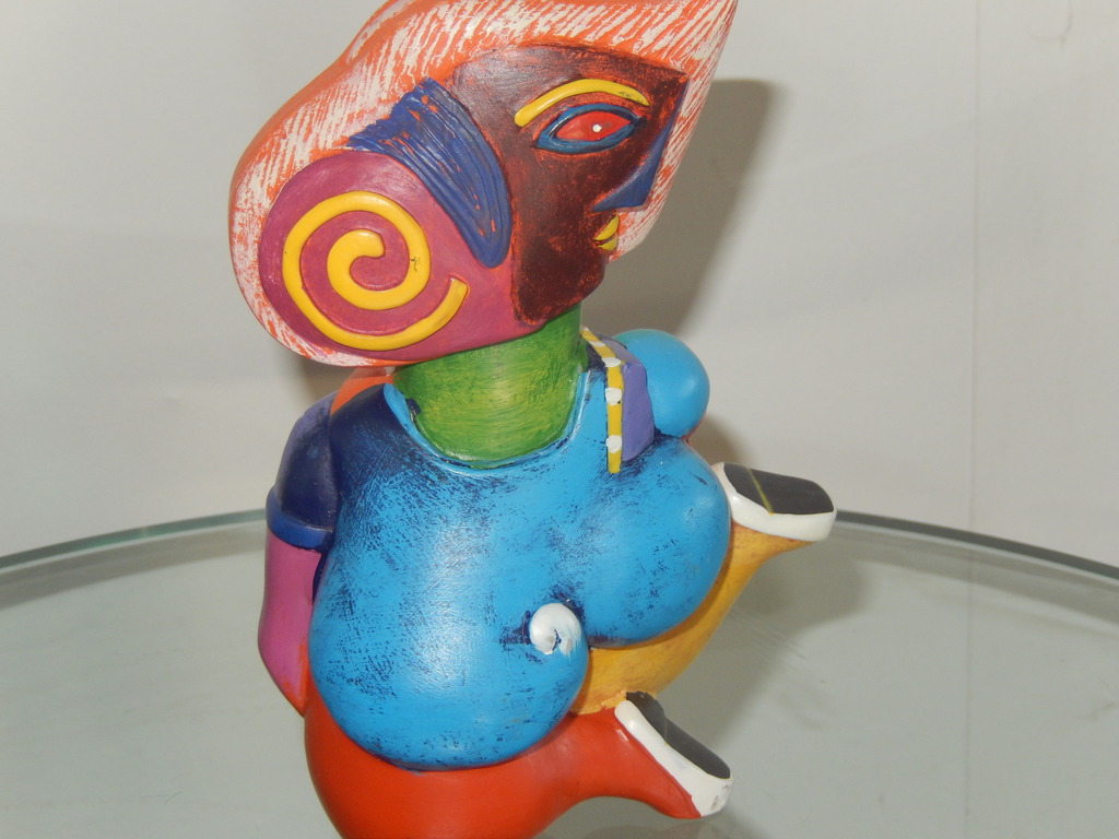 Clemens Briels: Statue of liberality - gesigneerde sculptuur - 2003 kopen? Bied vanaf 60!