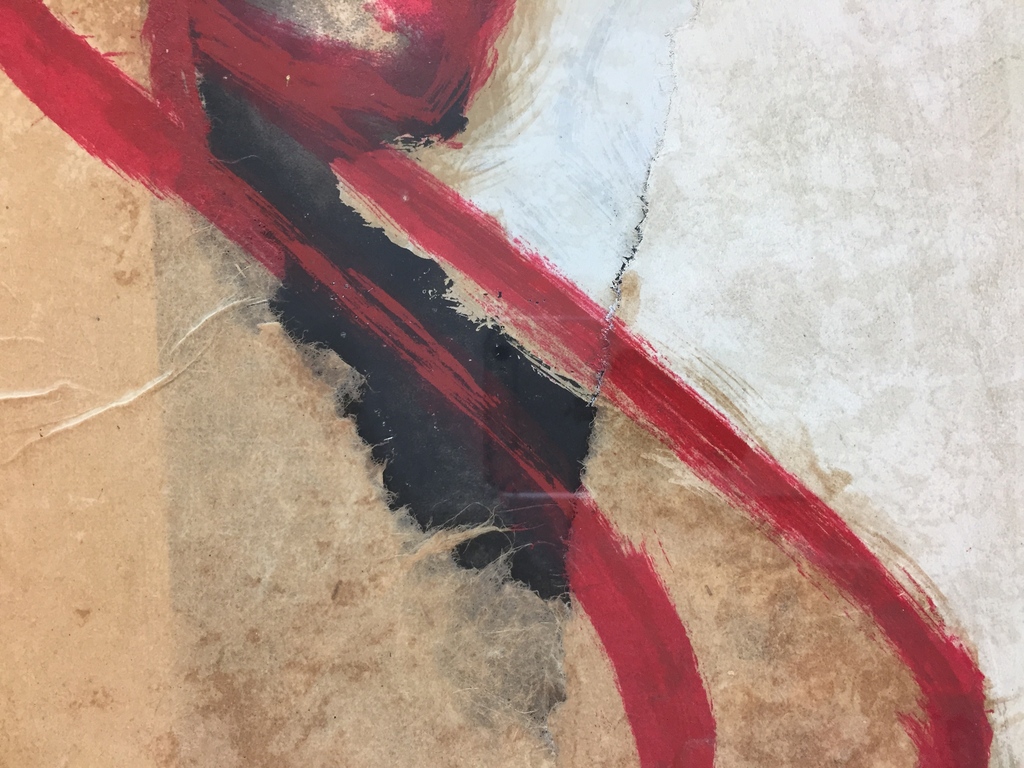 Casper Faassen, zeefdruk/collage, 'Desnudo', 2003 kopen? Bied vanaf 349!