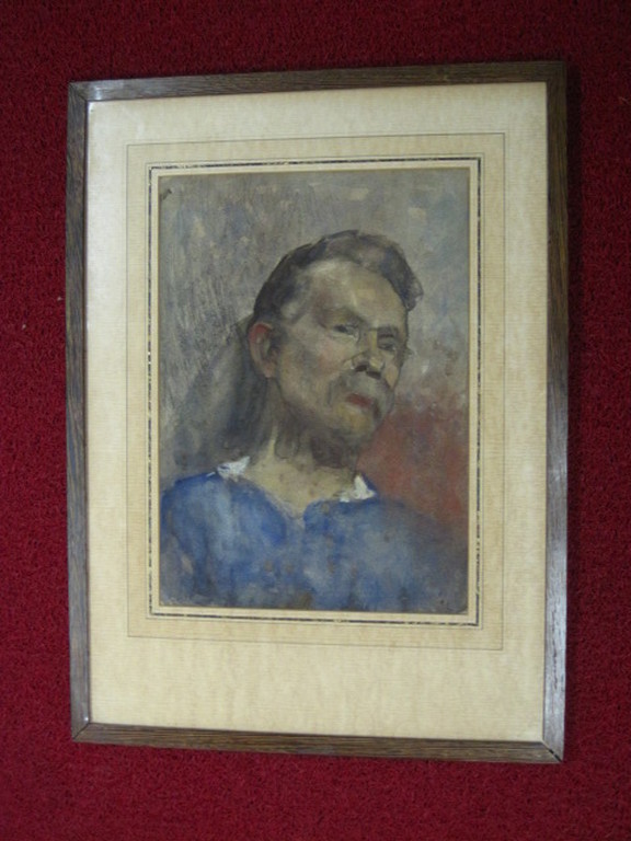 sterk impressionistisch zelfportret van Dordrechter Hendrik D Schild (1872-1928) kopen? Bied vanaf 1!