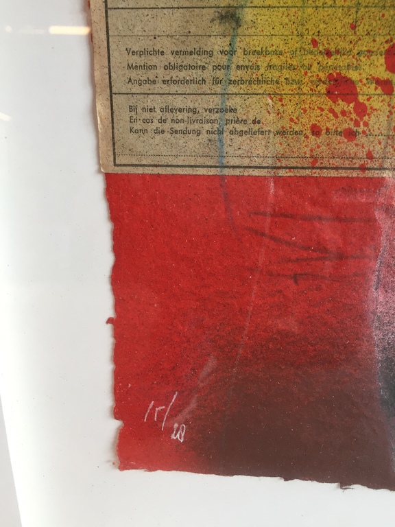 Theo Koster - Theo Koster | Zeefdruk (ingelijst) | Titel '5' | 30x40 cm | Oplage 28 nr 15 kopen? Bied vanaf 100!