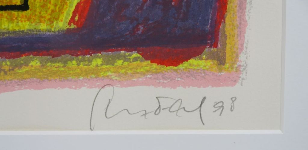 Geert Vrijdag, zeefdruk: Aartsparadijs - ingelijst kopen? Bied vanaf 100!