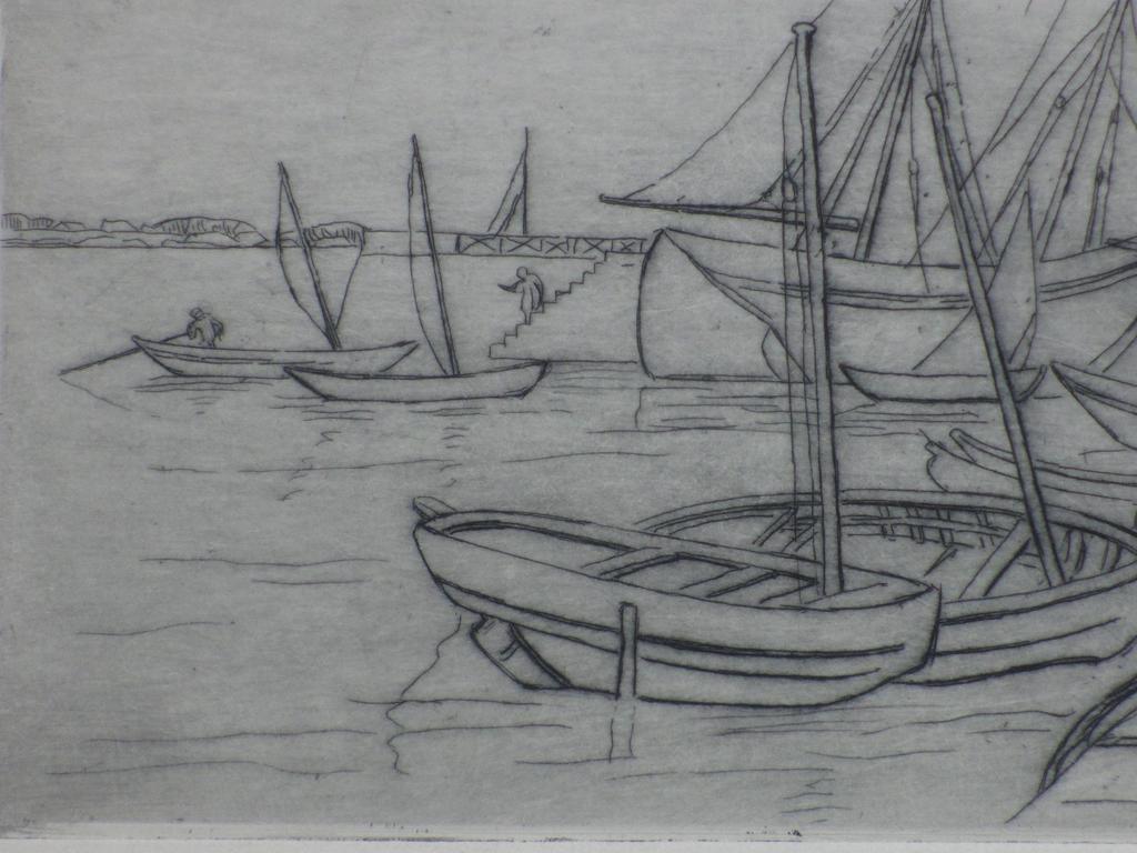 Elisabeth Adriana-Hovy, Vissersbootjes Concarneau, Ets kopen? Bied vanaf 1!