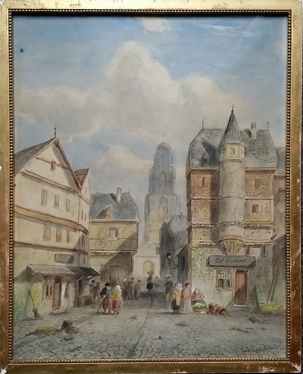 Charles Henri Joseph Leijckert - Aquarel op papier kopen? Bied vanaf 1750!