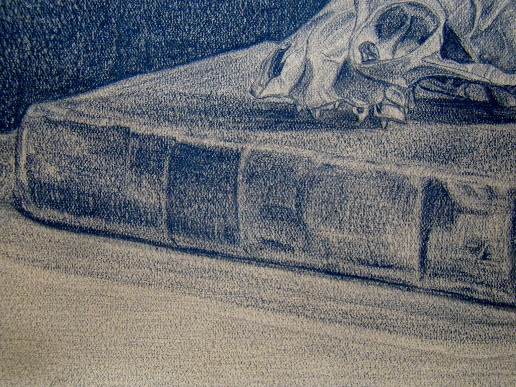 Chris Moret (1906-1979) - Vanitas stilleven 1928 - potlood kopen? Bied vanaf 1!