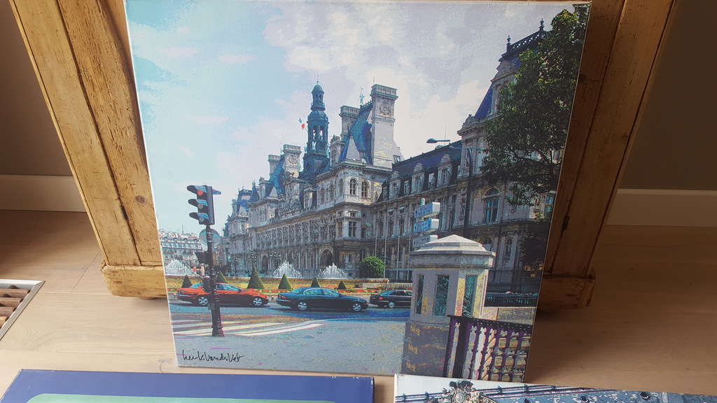 Henk van der Vet (1939) - 5 stuks - zeefdruk op doek, gesigneerd kopen? Bied vanaf 1!