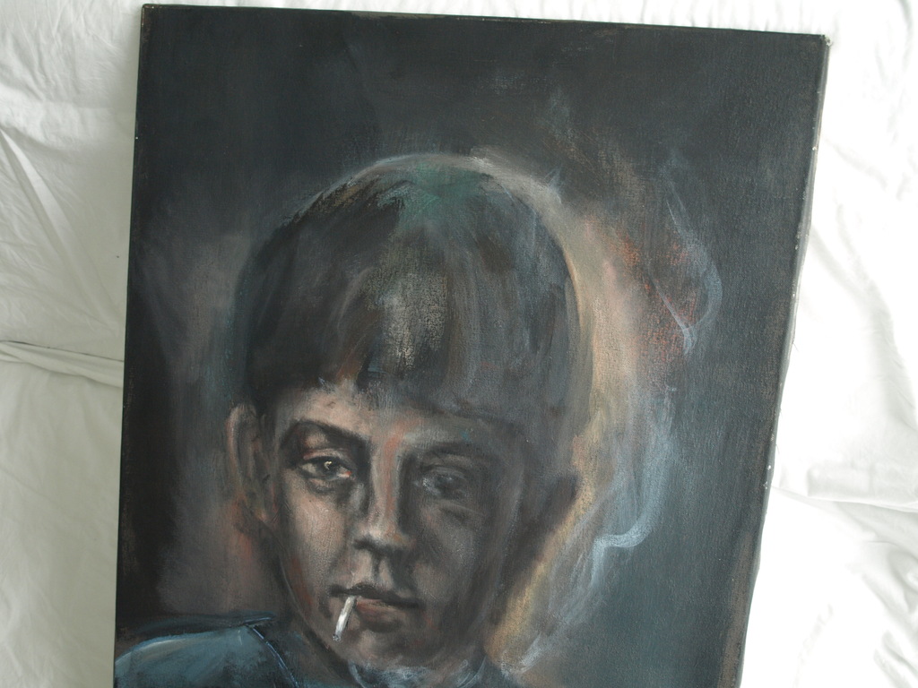 Profundus : Acrylverf op doek – Bad Boy – gesigneerd – 90 x 60 cm - 2007 kopen? Bied vanaf 1!