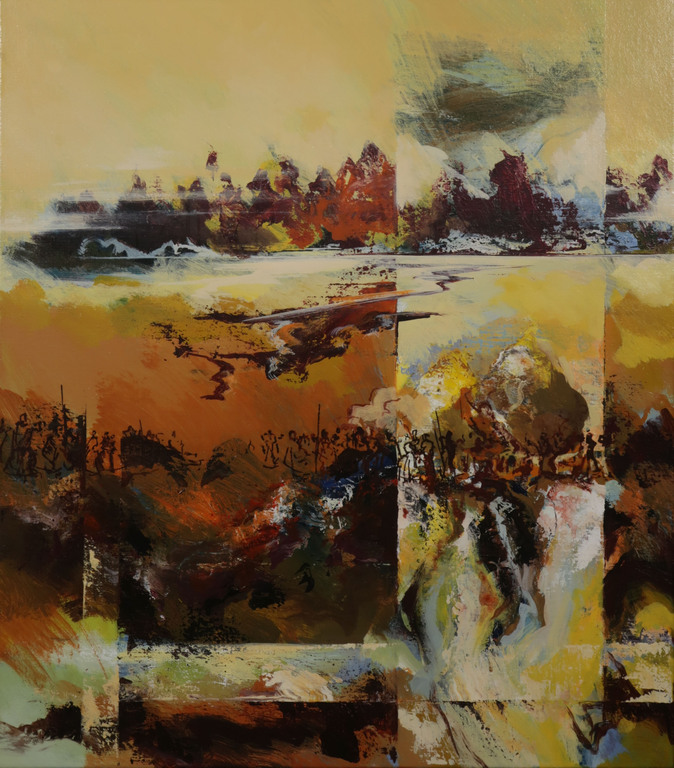 Mattie Schilders: Acryl op doek, Z.T. - Ingelijst kopen? Bied vanaf 200!