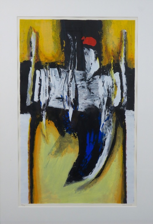 Hans Vanhorck: Litho, Zonder titel - Ingelijst (Groot) kopen? Bied vanaf 40!