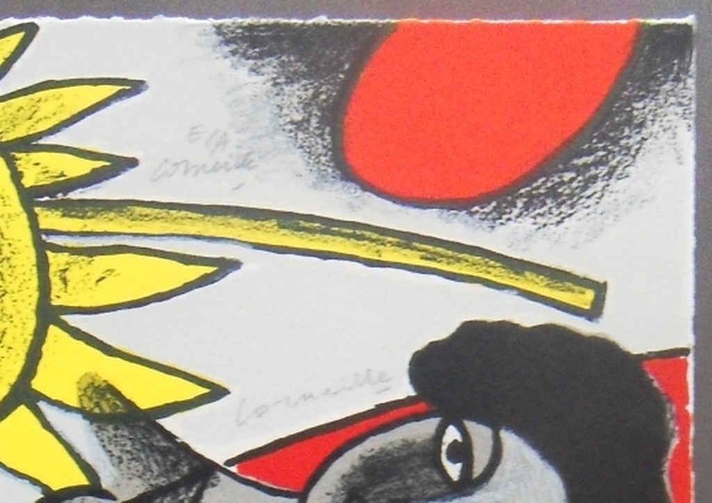 Corneille: naakt in grijs,vogel en zon kopen? Bied vanaf 1!