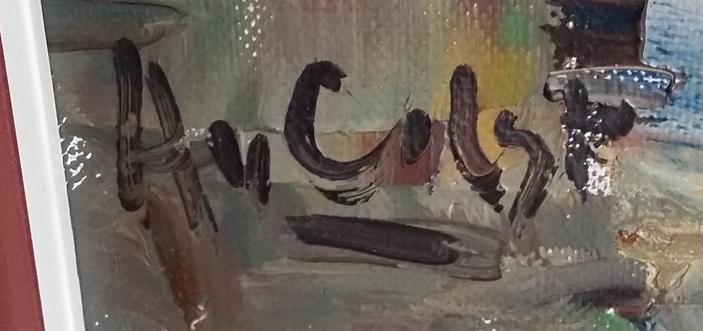 Arnout van GILST (1898-1982)  Stadspoortje, olieverf op doek kopen? Bied vanaf 1!