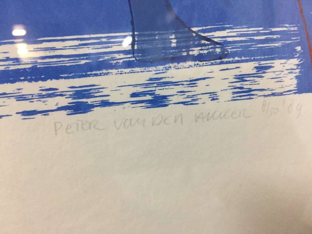 PETER VAN DEN AKKER   zeefdruk  Down the avenue kopen? Bied vanaf 1!