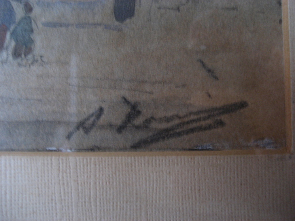 Kunstenaar onbekend - gesign. aquarel -  straatbeeld paleis op de Dam  ca 1880 kopen? Bied vanaf 120!