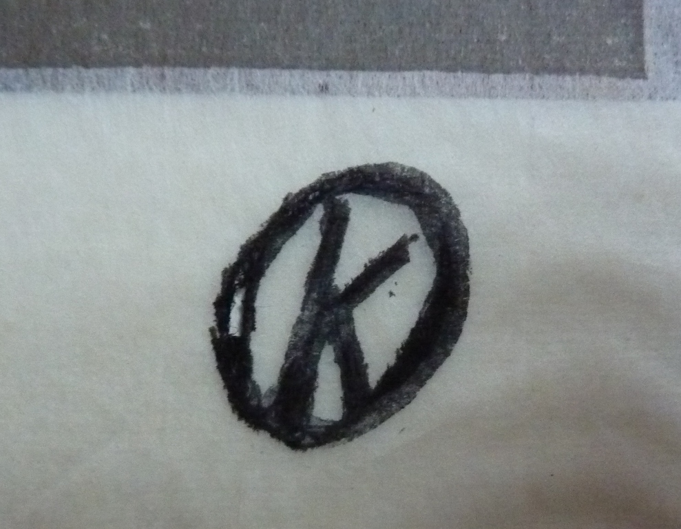 OTTO B. DE KAT houtsnede "Naakt" 1954 kopen? Bied vanaf 55!