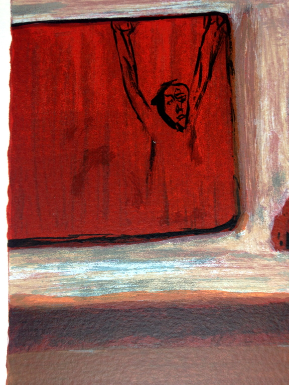 Luis Filcer, Lithografie uit 1994, Handgesigneerd kopen? Bied vanaf 75!