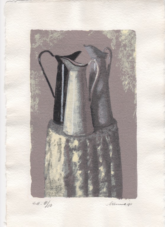 Kenne Gregoire, litho, 1991 verkocht voor € 79!