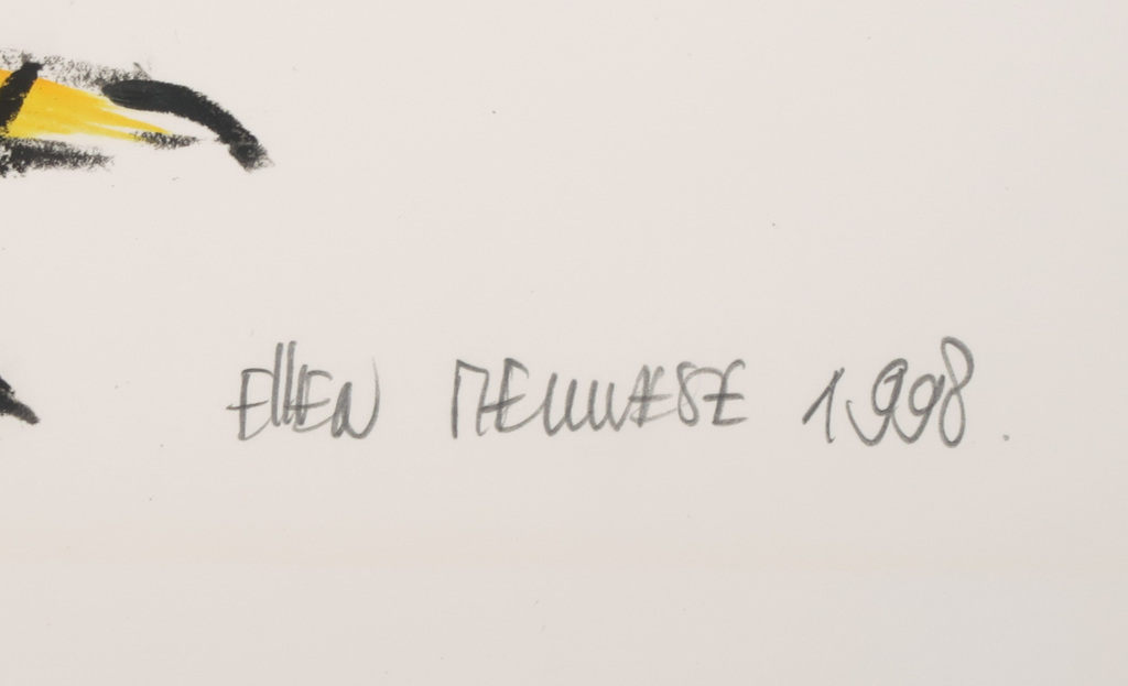 Ellen Meuwese: Gemengde techniek, Haan kopen? Bied vanaf 50!